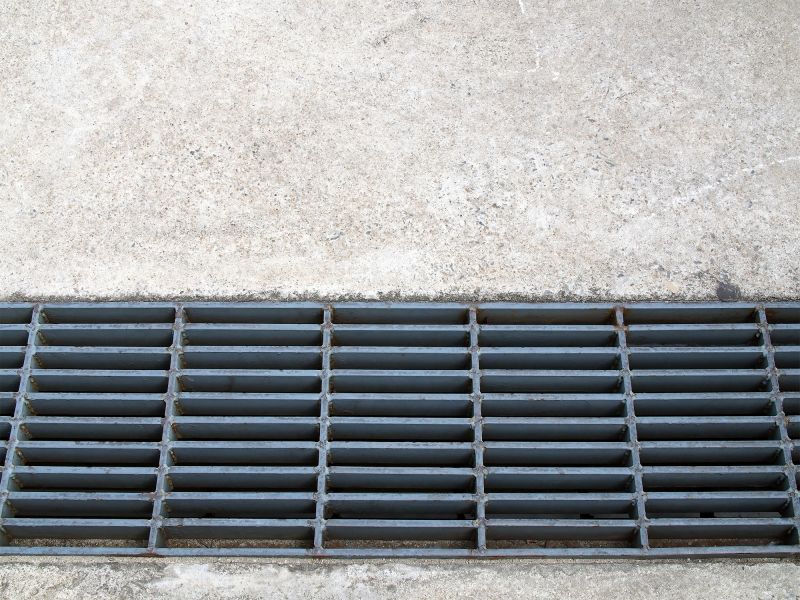 Driveway Water Drain Installation