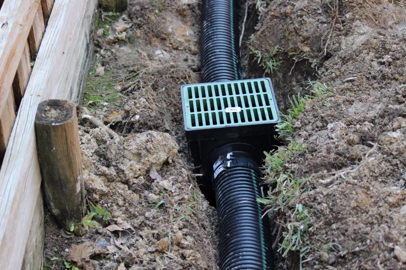 Driveway Water Drain Installation